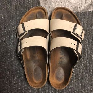 Gently Worn 2-Strap Birkenstock Arizona Sandals
